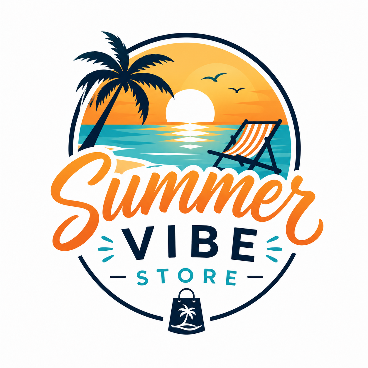 SummerVibe Store logo โ mini cooler India